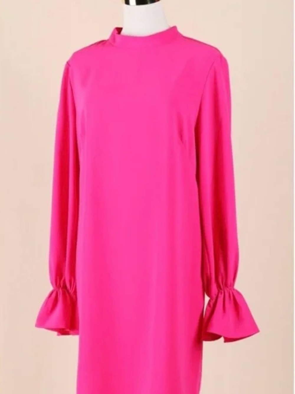 Amanda Uprichard Tallin Dress in Hot Pink